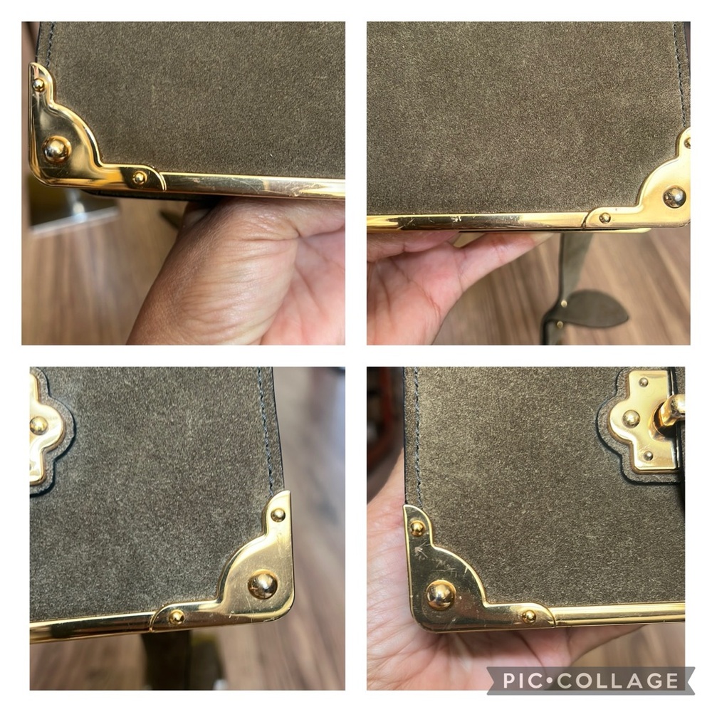A223 - 💯 % authentic Prada Cahier shoulder bag - Picture 12 of 16